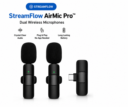 StreamFlow AirMic Pro™