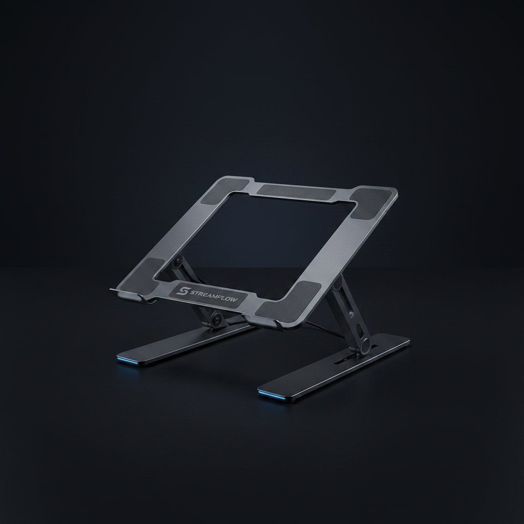 StreamFlow Laptop Stand